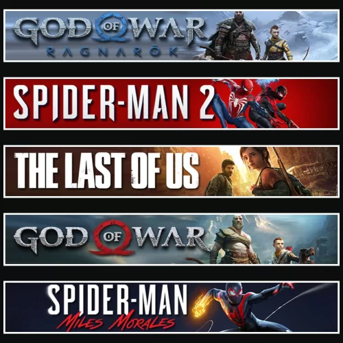  Ragnarök +Spider 2 +TLOU1 +GOW +Miles